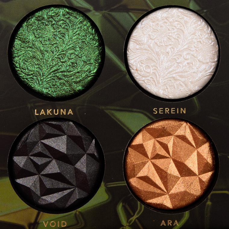 Linda Hallberg Cosmetics Enchanted Mysteries Eyeshadow Quad