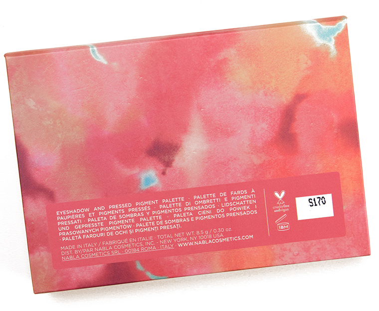 NABLA Cosmetics Coral Cutie Palette