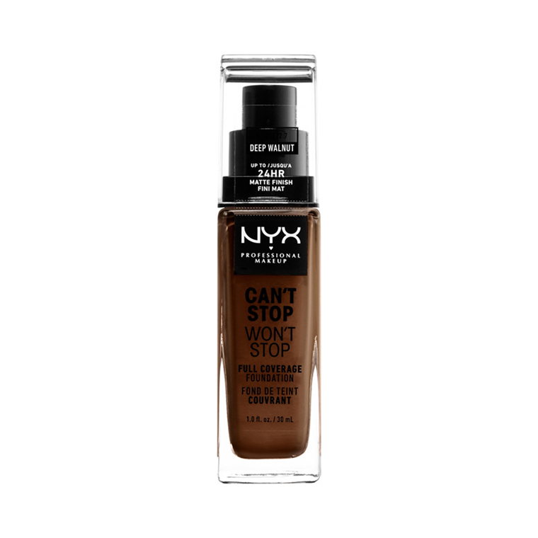 NYX Deep Walnut Can't Stop Won't Stop Foundation