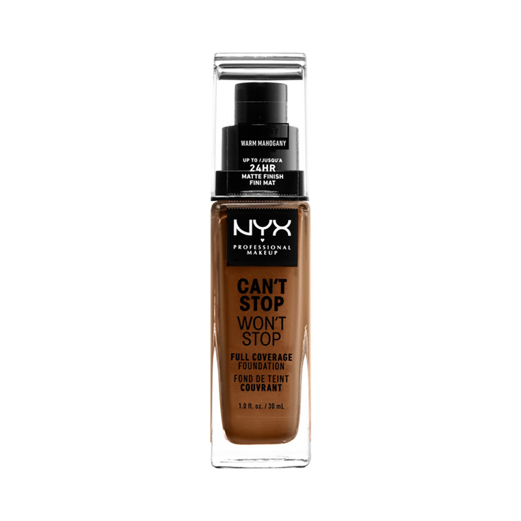 NYX Warm Mahogany Can't Stop Won't Stop Foundation
