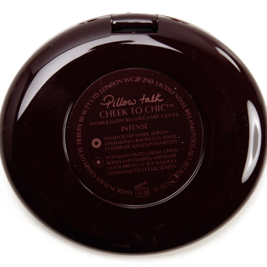 Charlotte Tilbury Pillow Talk Intense Cheek to Chic Blusher Review