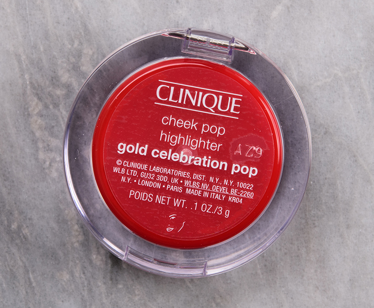 Clinique Gold Celebration Pop Cheek Pop Highlighter