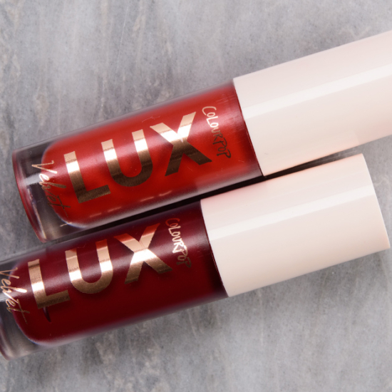 ColourPop Kiss the Dusk Lux Liquid Lip Duo
