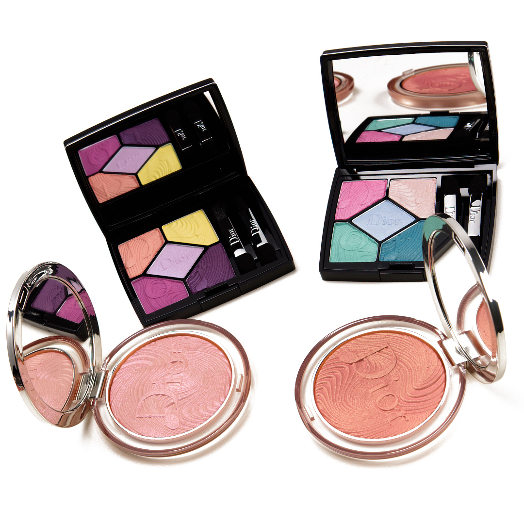 Dior Glow Vibes Swatches: Eyeshadow Palettes & Highlighters
