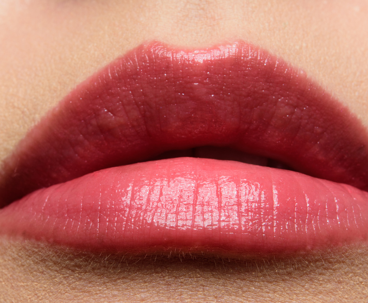 YSL Pink Bass (10) Rouge Volupte Rock'N Shine Lipstick