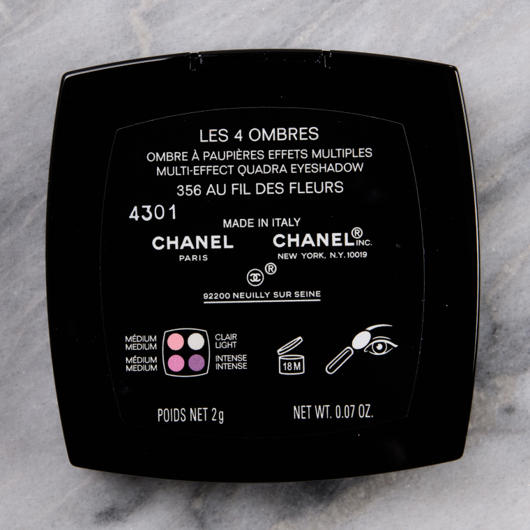 Chanel Au Fil des Fleurs (356) Les 4 Ombres Multi-Effect Quadra Eyeshadow