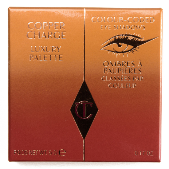 Charlotte Tilbury Copper Charge Eyeshadow Quad Review & Swatches