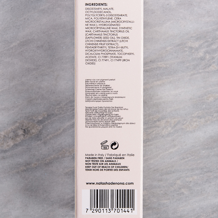 Natasha Denona Light (01) Face Glow Cream Shimmer