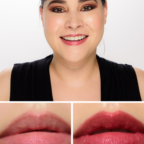 Revlon Rum Raisin (008) Super Lustrous Melting Glass Shine Lipstick Review & Swatches