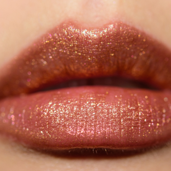 UOMA Beauty Lady of Gold Black Magic Metallic Lipstick