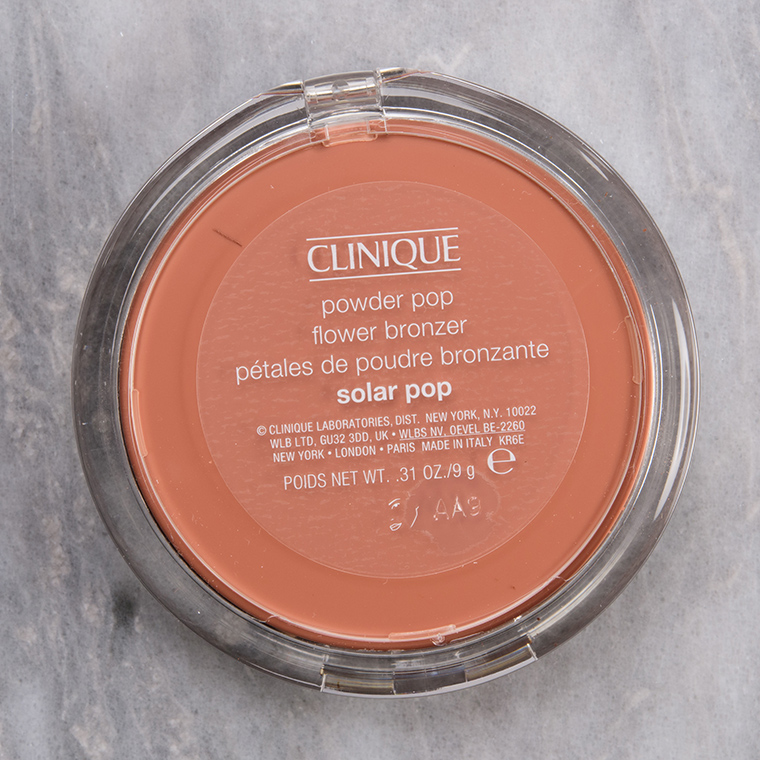 Clinique Solar Pop Powder Pop Flower Bronzer
