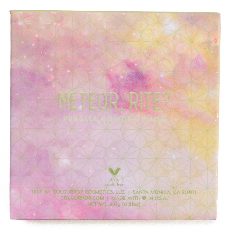 ColourPop Meteor Rite Pressed Powder Blush