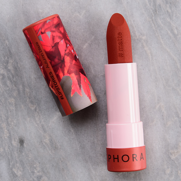 Sephora Autumn Blaze (76) Lipstories Lipstick