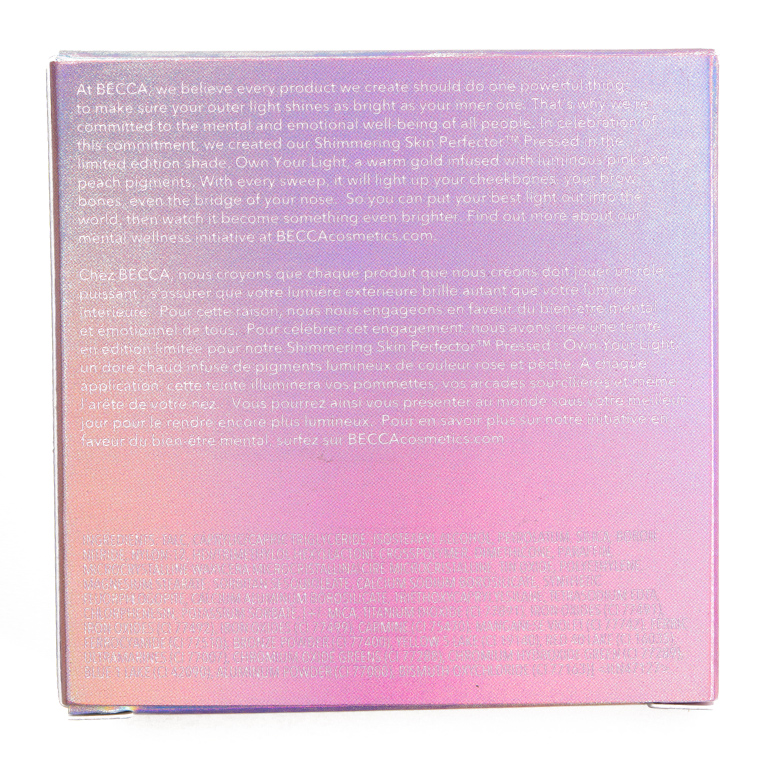 Becca Own Your Light Shimmering Skin Perfector Pressed
