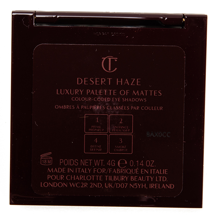 Charlotte Tilbury Desert Haze Eyeshadow Quad