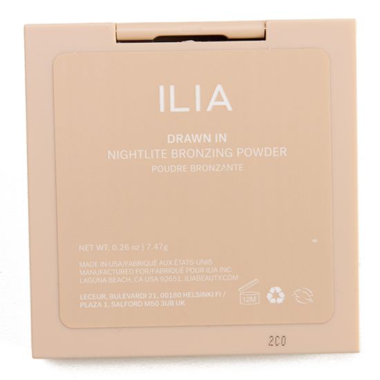 ILIA Drawn In NightLite Bronzing Powder Review & Swatches
