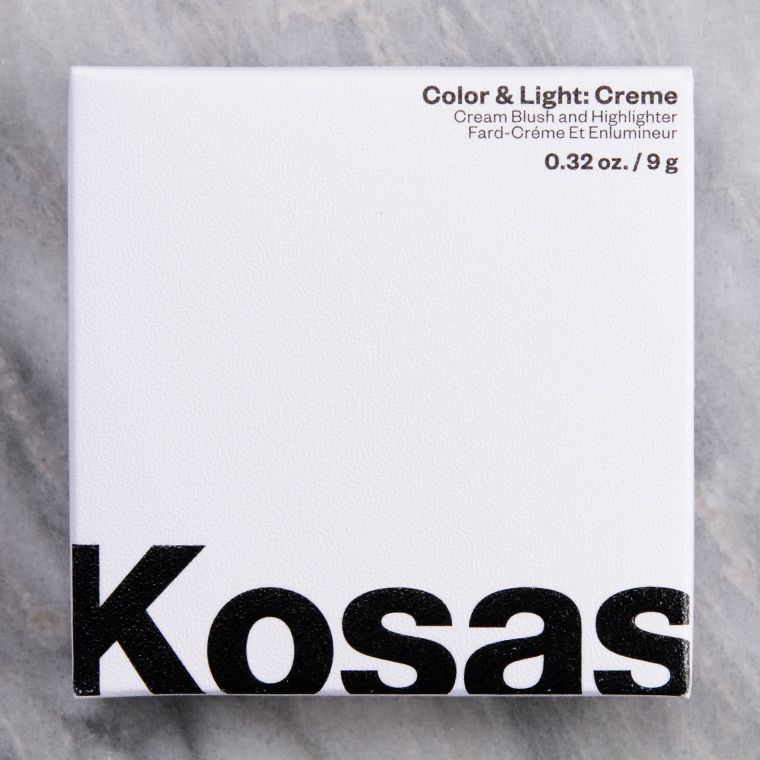 Kosas Velvet Melon (High Intensity) Color and Light Palette