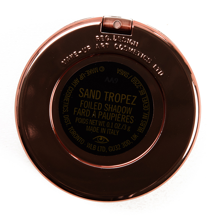MAC Sand Tropez (Faerie Fayre) Foiled Eyeshadow