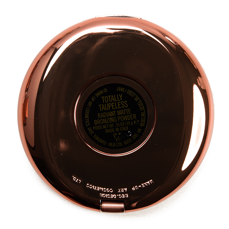 MAC Totally Taupeless Radiant Matte Bronzing Face Powder