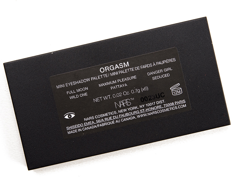 NARS Orgasm Mini Eyeshadow Palette