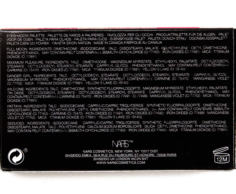 NARS Orgasm Mini Eyeshadow Palette