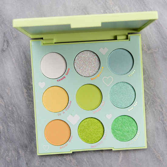 ColourPop 9-Pan Pressed Powder Palette Aura and Out