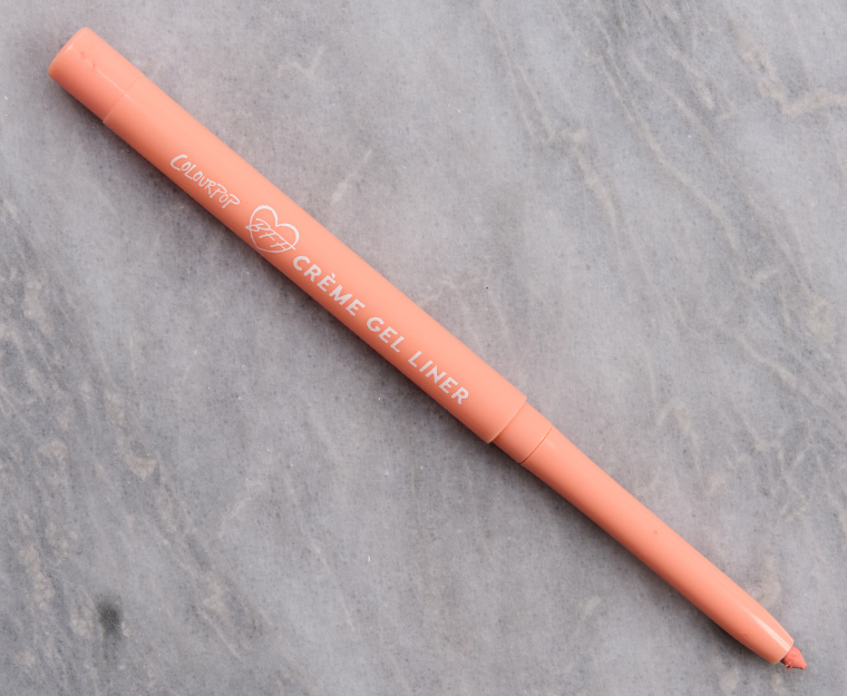 ColourPop Peach Fuzz Crème Gel Liner