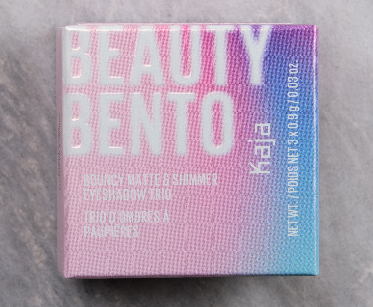 Kaja Spiked Ginger Beauty Bento Bouncy Shimmer Eyeshadow Trio