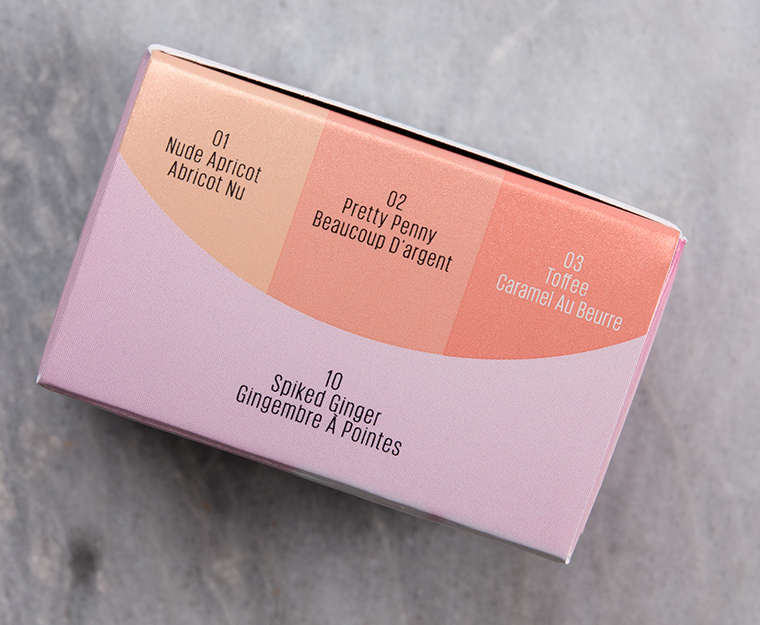 Kaja Spiked Ginger Beauty Bento Bouncy Shimmer Eyeshadow Trio