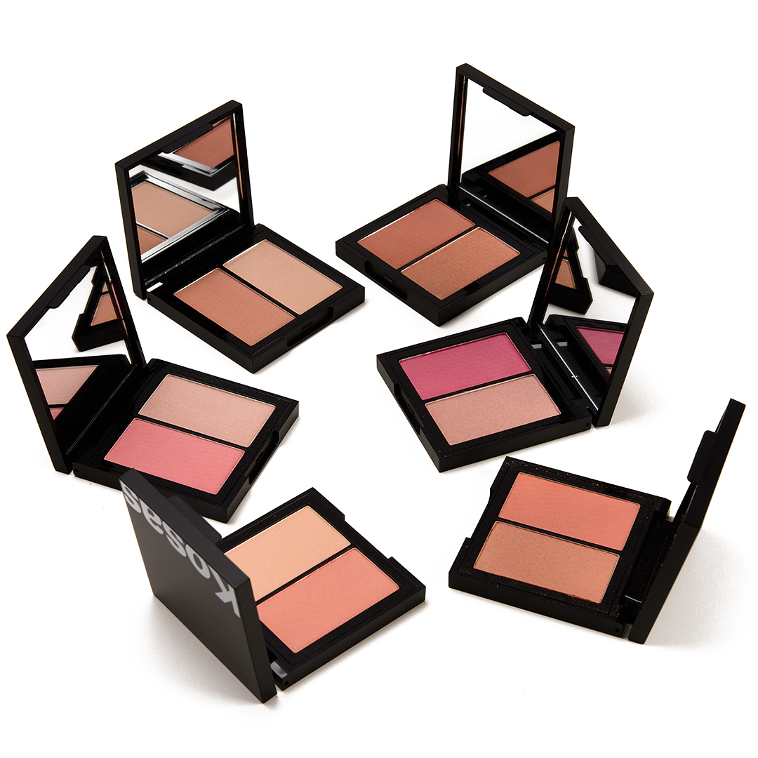 Kosas Color & Light Pressed Palettes Swatches