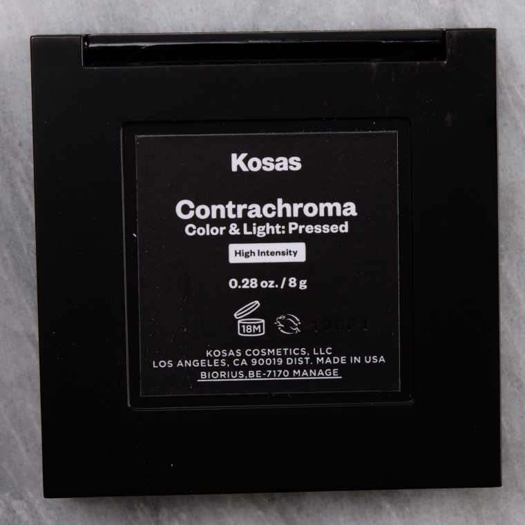 Kosas Contrachroma (High Intensity) Color and Light Pressed Palette