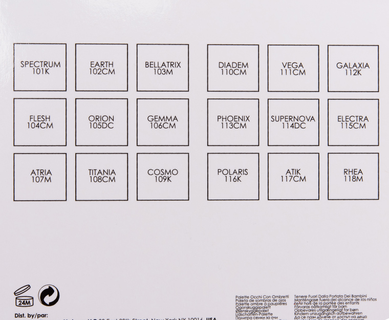 Natasha Denona Star (2020) 18-Pan Eyeshadow Palette