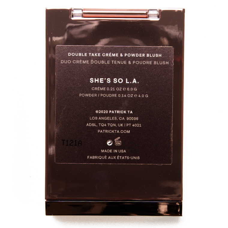 Patrick Ta She's So LA Double-Take Crème & Powder Blush