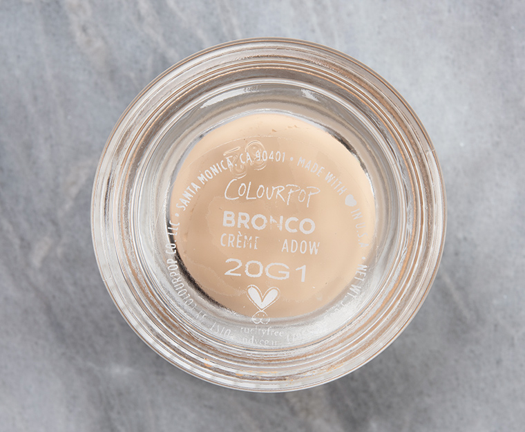 ColourPop Bronco Crème Shadow