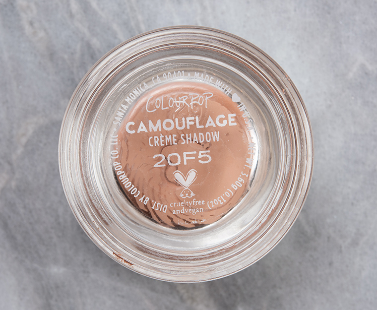 ColourPop Camouflage Crème Shadow