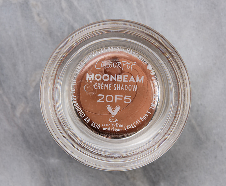ColourPop Moonbeam Crème Shadow
