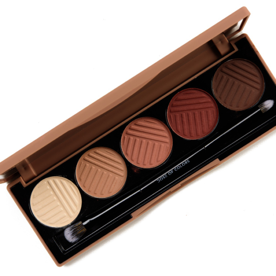 Dose of Colors Eyeshadow Palette Baked Browns