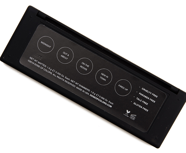 Dose of Colors Smokey Soiree Eyeshadow Palette