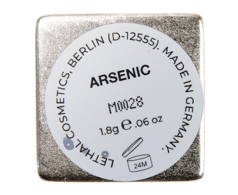 Lethal Cosmetics Arsenic Pressed Powder Shadow
