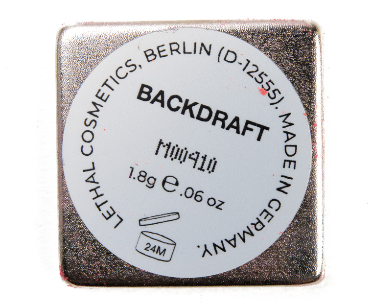Lethal Cosmetics Backdraft Pressed Powder Shadow