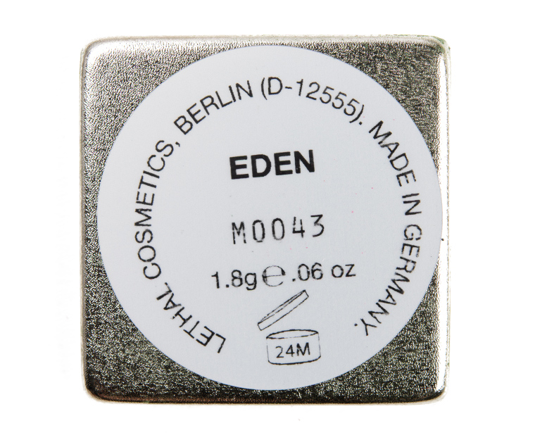 Lethal Cosmetics Eden Pressed Powder Shadow