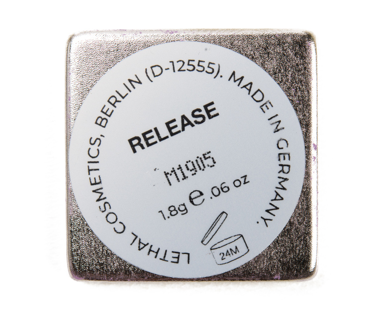 Lethal Cosmetics Release Pressed Powder Shadow