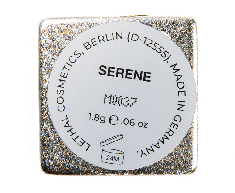 Lethal Cosmetics Serene Pressed Powder Shadow