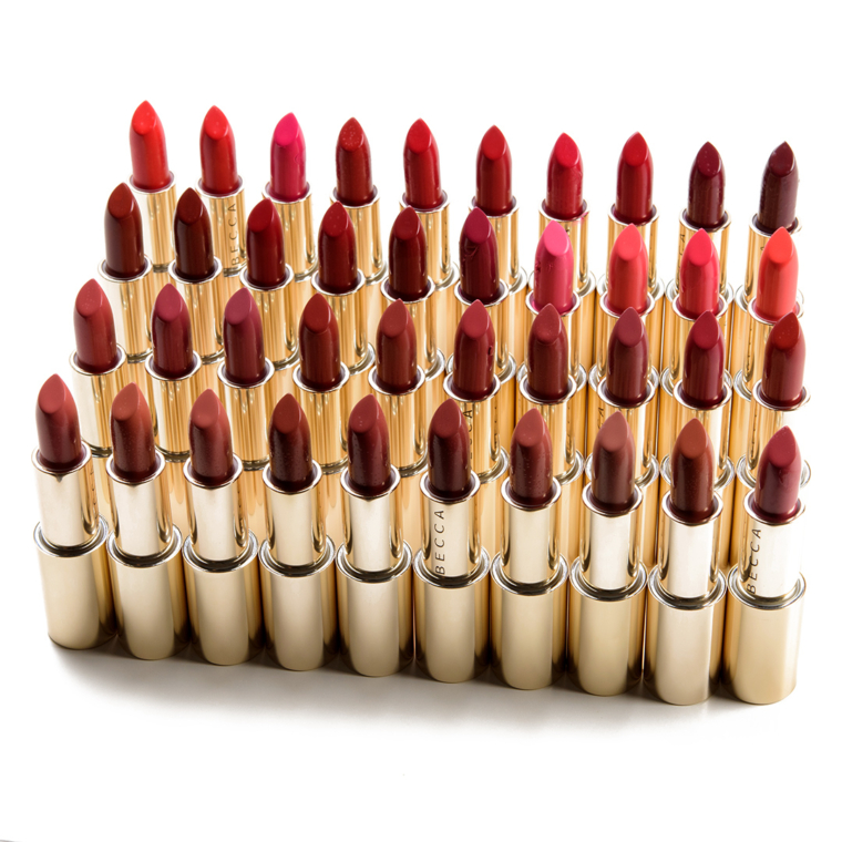 Becca Ultimate Lipstick Love Swatches (x40) SKINCARE ONLINE