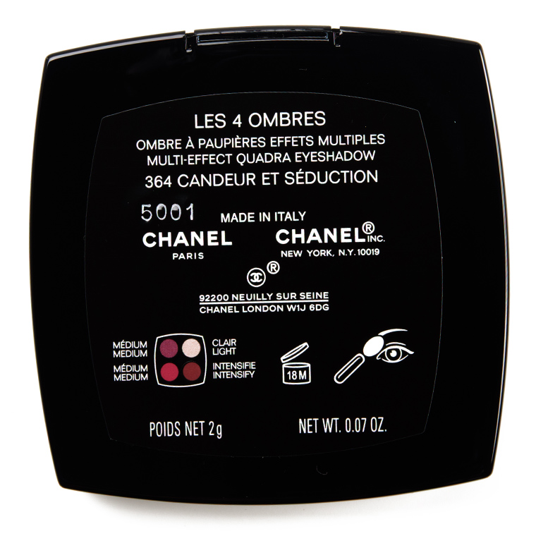 Chanel Candeur et Seduction (364) Les 4 Ombres Multi-Effect Quadra Eyeshadow