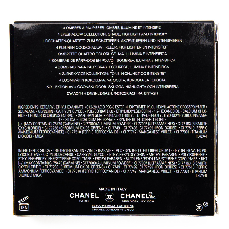 Chanel Candeur et Seduction (364) Les 4 Ombres Multi-Effect Quadra Eyeshadow