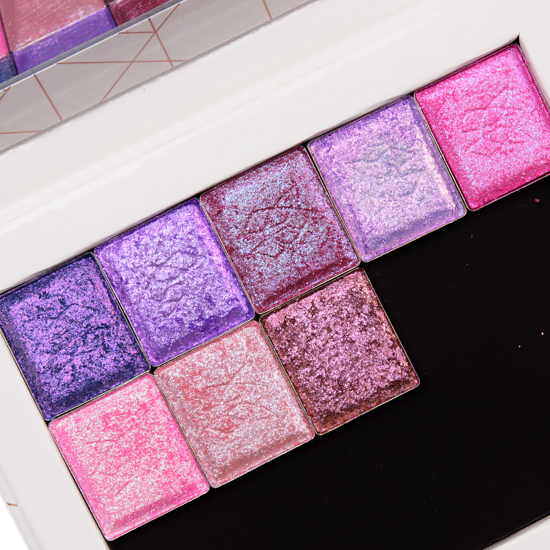 Clionadh Glitter Multichrome Eyeshadow Swatches (x23)