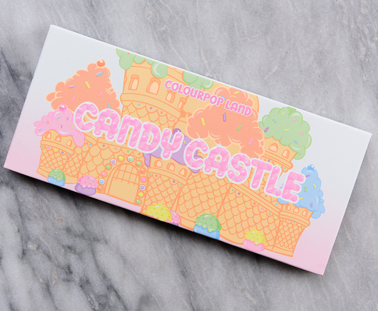 ColourPop Candy Castle 10-Pan Pressed Powder Shadow Palette