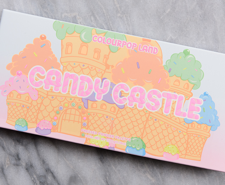 ColourPop Candy Castle 10-Pan Pressed Powder Shadow Palette