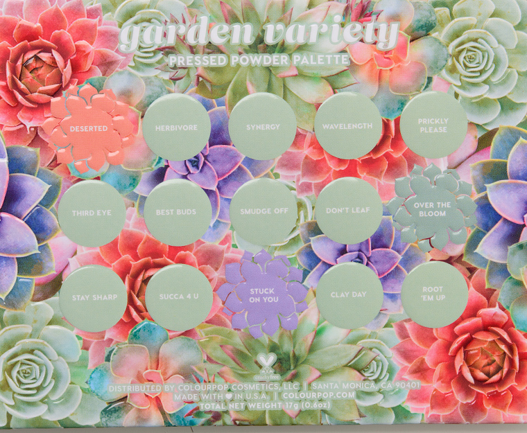 ColourPop Garden Variety 15-Pan Shadow Palette